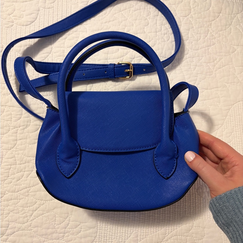 Cato Vibrant Blue Crossbody Bag